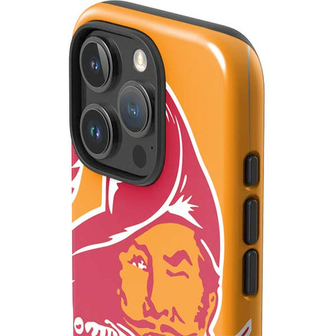 NFL Tampa Bay Buccaneers Retro Logo iPhone 16 Pro Impact Case